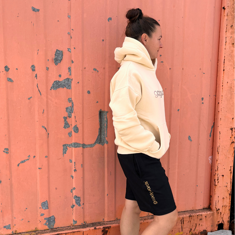 Goodhood Oversized Hoodie antique-rosegold unisex Kapuzenpullover