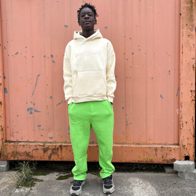 Goodjogger Jogginghose Loose Fit unisex gras-creme