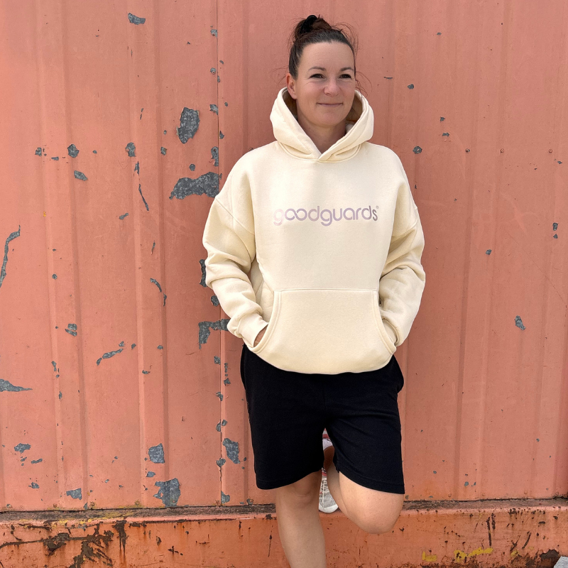 Goodhood Oversized Hoodie antique-rosegold unisex Kapuzenpullover