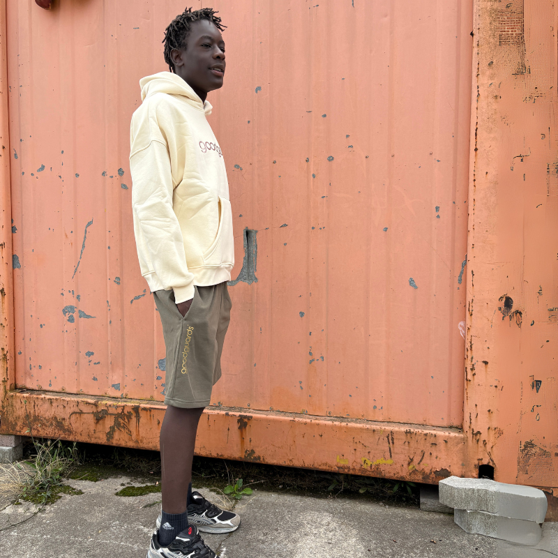 Goodshorts Jogginghose Loose Fit unisex oliv-gold