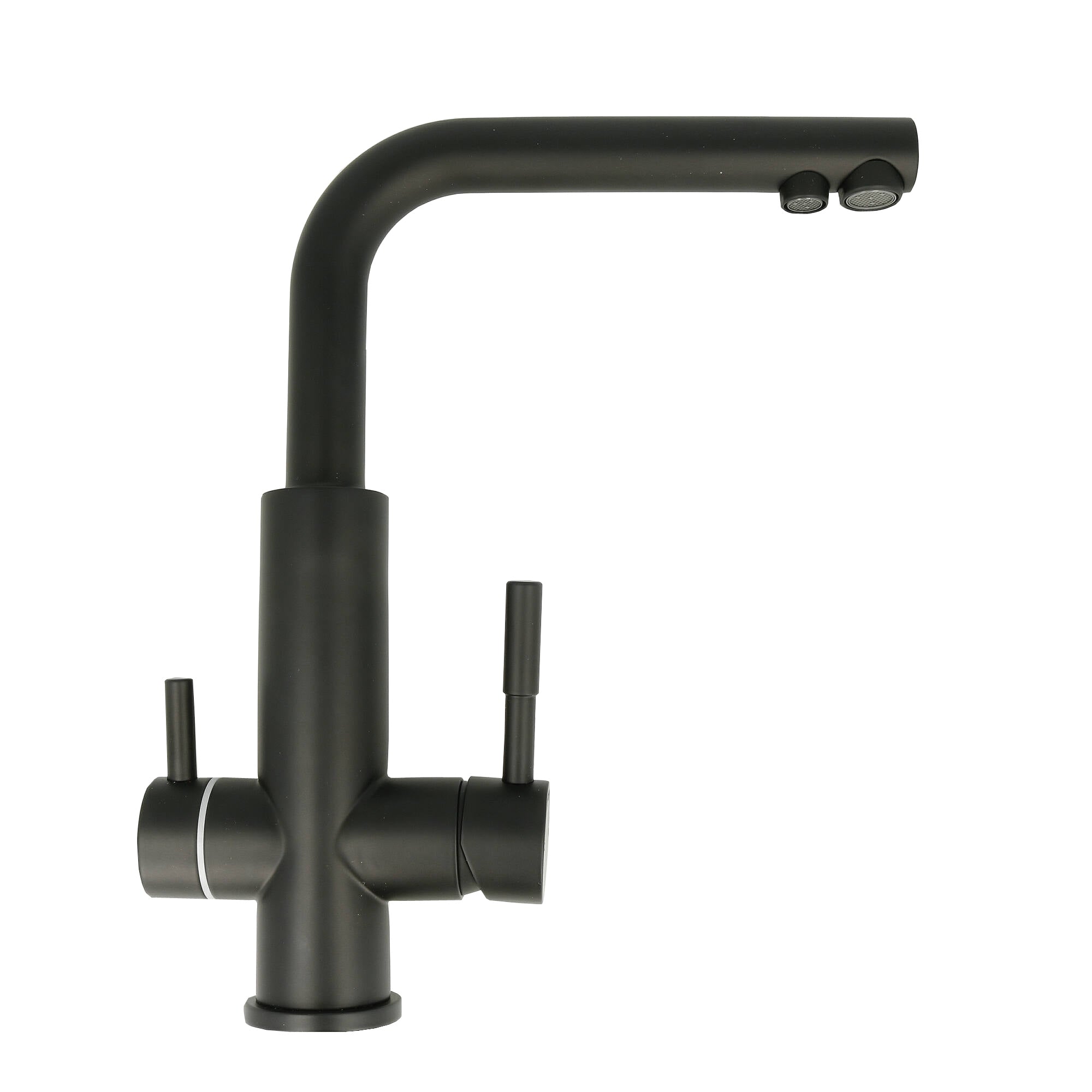 Zapfguard 3 Wege (UVC Wasserhahn 230V) Schwarz pulverbeschichtet