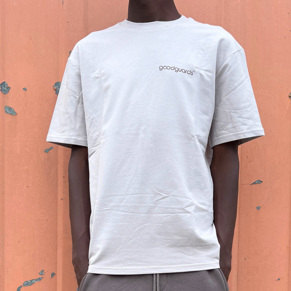 Goodshirt Men stone-coffee heavy T-Shirt Unisex