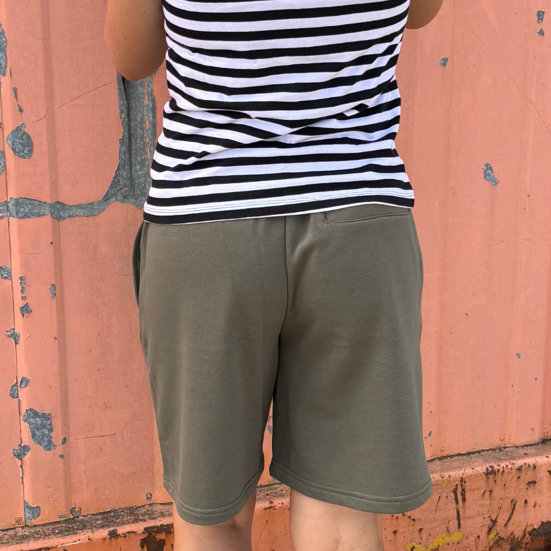 Goodshorts Jogginghose Loose Fit unisex oliv-gold