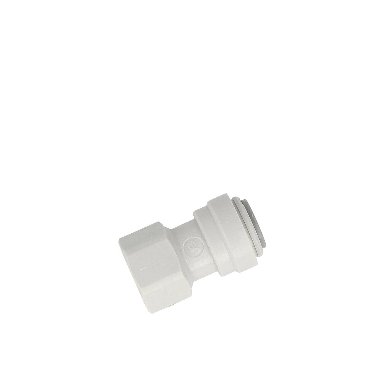 Aufschraubverbinder 1/2" Innengewinde auf 3/8" Steck John Guest o.ä.