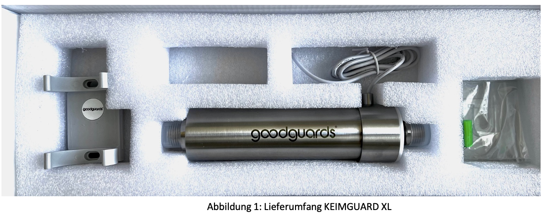 Keimguard XL UVC Modul 230V (ENTFERNT BAKTERIEN, KEIME & VIREN)
