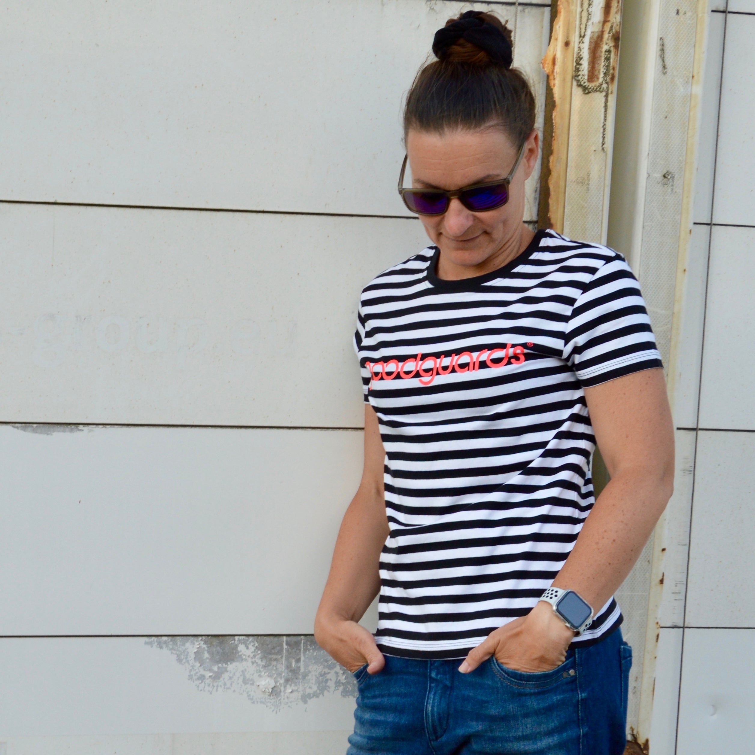 Goodshirt Stripes Women gestreiftes T-Shirt Damen