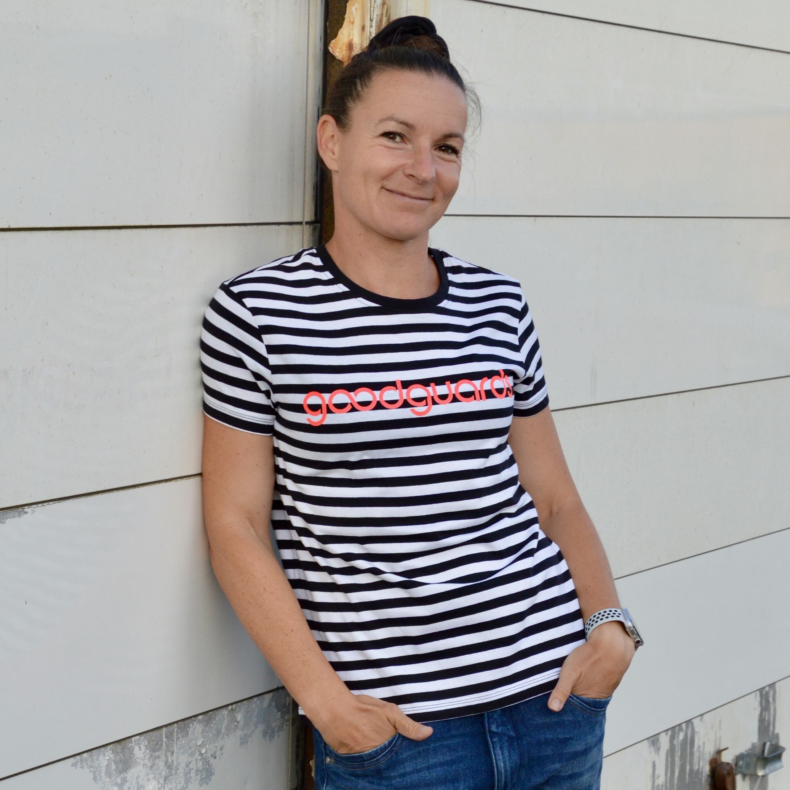 Goodshirt Stripes Women gestreiftes T-Shirt Damen