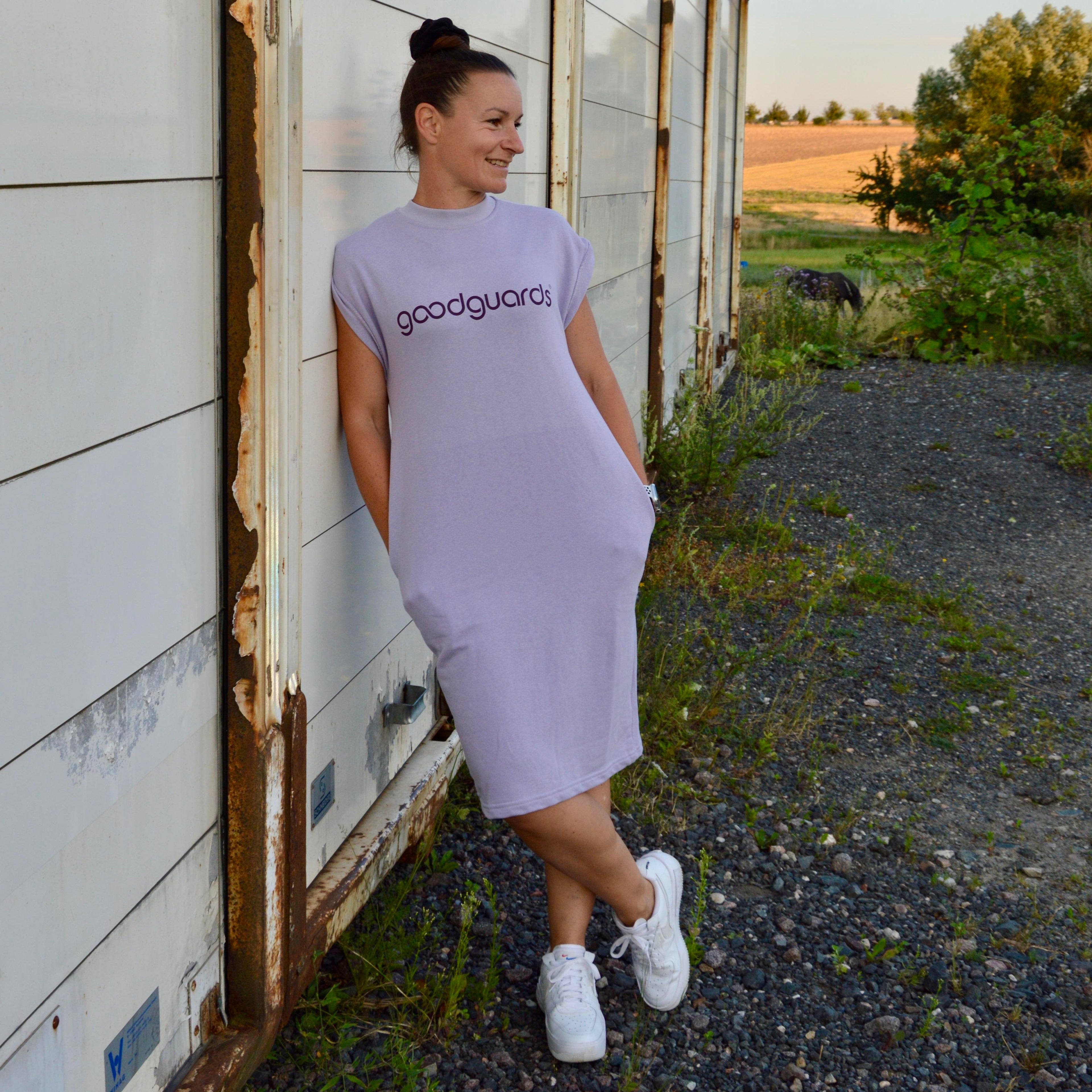 Gooddress dusty lilac (Poncho Organic Cotton Kleid) Badeponcho