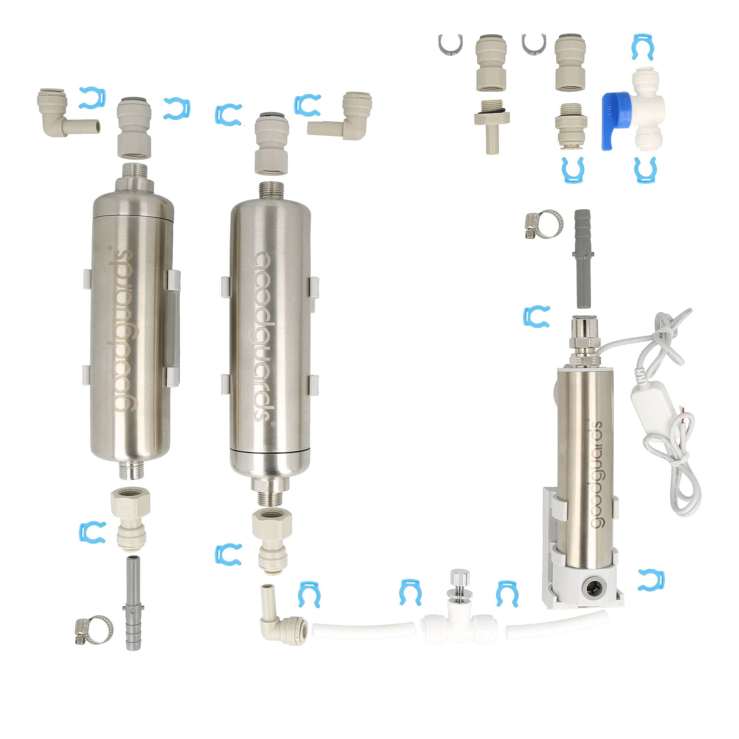 Set Trinkwasser "L"  -Topseller- (ENTFERNT KEIME, BAKTERIEN, SCHADSTOFFE & KALK)