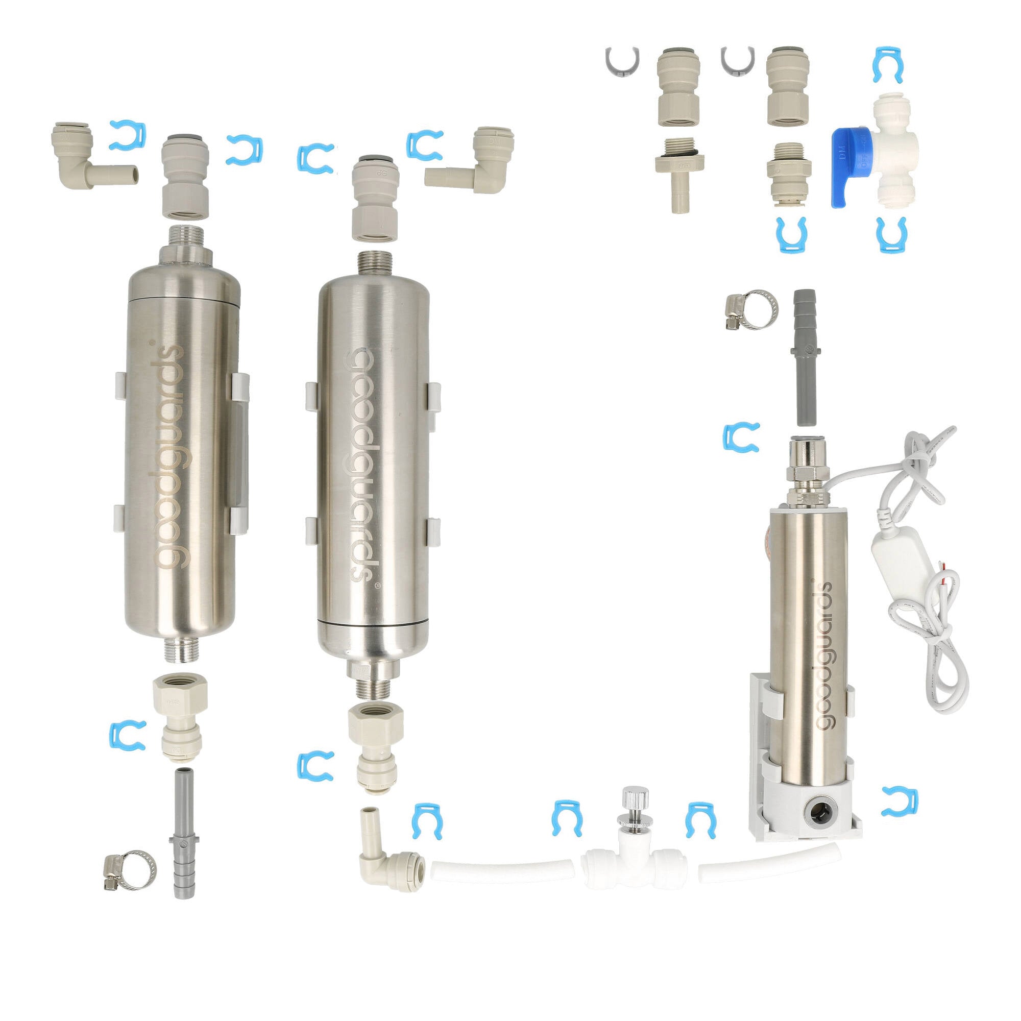 Set Trinkwasser "XL" (ENTFERNT KEIME, BAKTERIEN, SCHADSTOFFE & KALK+TANKDESINFEKTION)