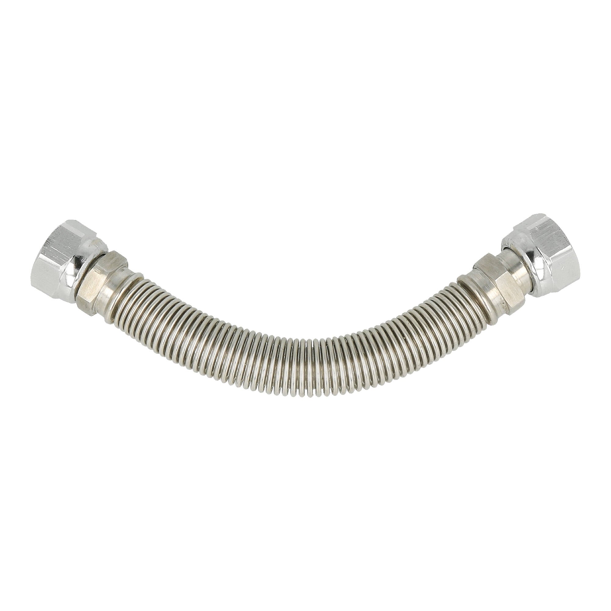 Edelstahl Wellrohr 3/8“ Innengewinde auf 3/8“ Innengewinde