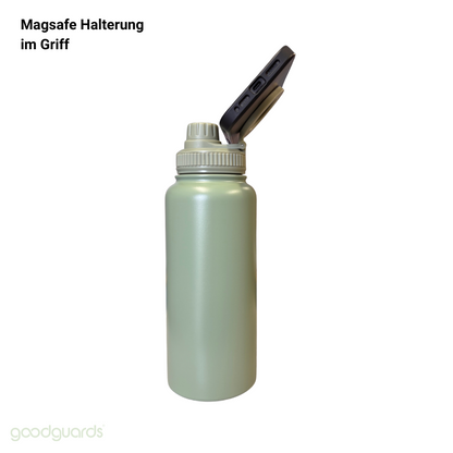 Goodbottle Big Thermosflasche 0,95 L mit MagSafe Halterung