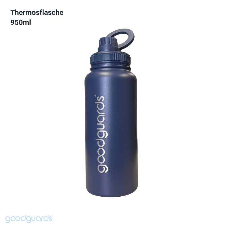 Goodbottle Big Thermos Bottle 0.95 L with Magnetic Phone Holder