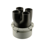 Schlauchadapter 4 x 25 mm für Truma Luftausströmer