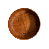 Schüssel 20cm Handmade aus massivem Teak Wurzel-Holz nachhaltig Woodenthinxx