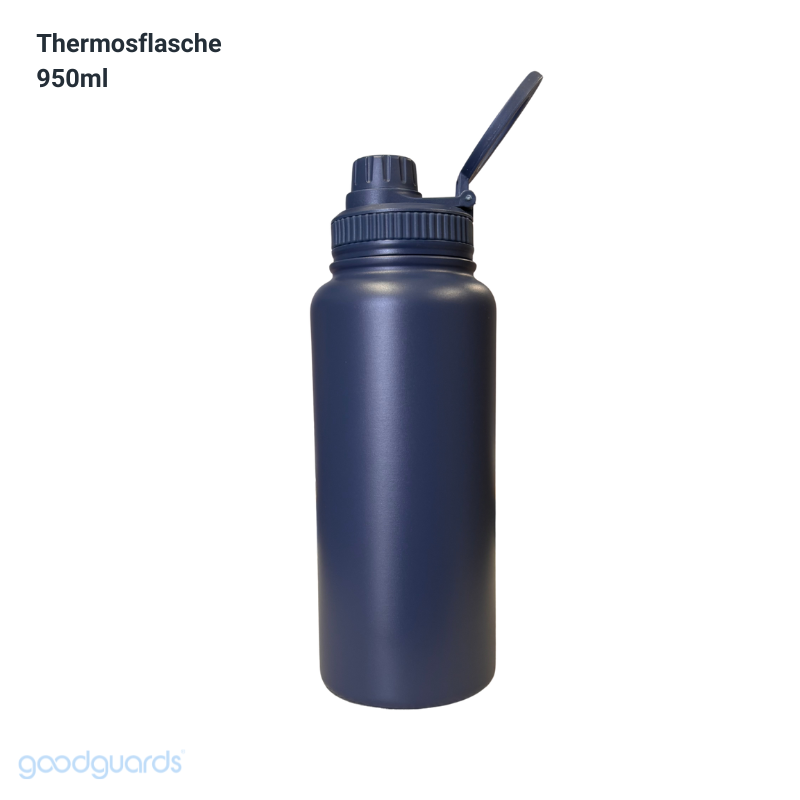 Goodbottle Big Thermos Bottle 0.95 L with Magnetic Phone Holder