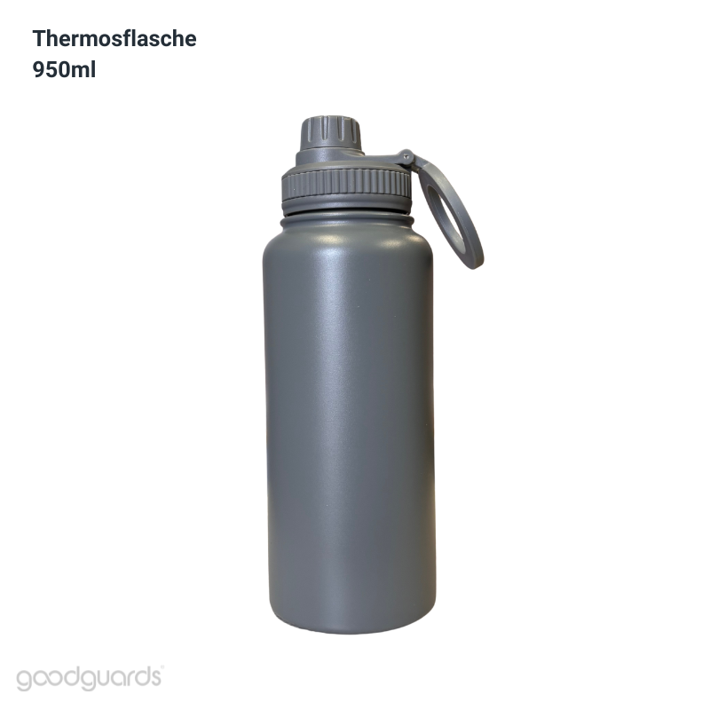 Goodbottle Big Thermos Bottle 0.95 L with Magnetic Phone Holder
