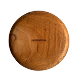 Salatschüssel groß 23cm Handmade aus massivem Teak Wurzel-Holz nachhaltig Woodenthinxx