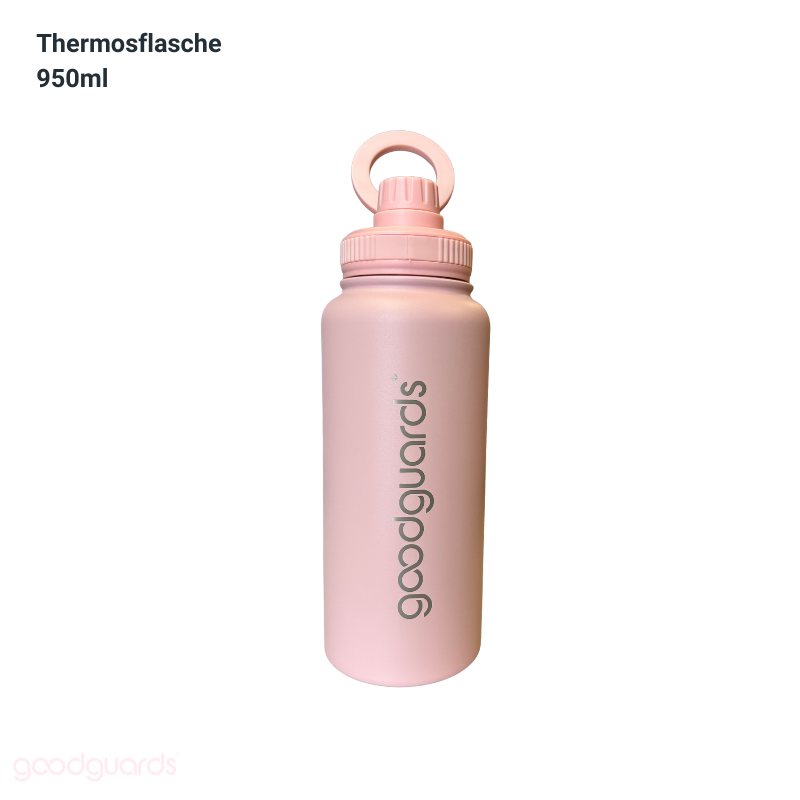 Goodbottle Big Thermos Bottle 0.95 L with Magnetic Phone Holder