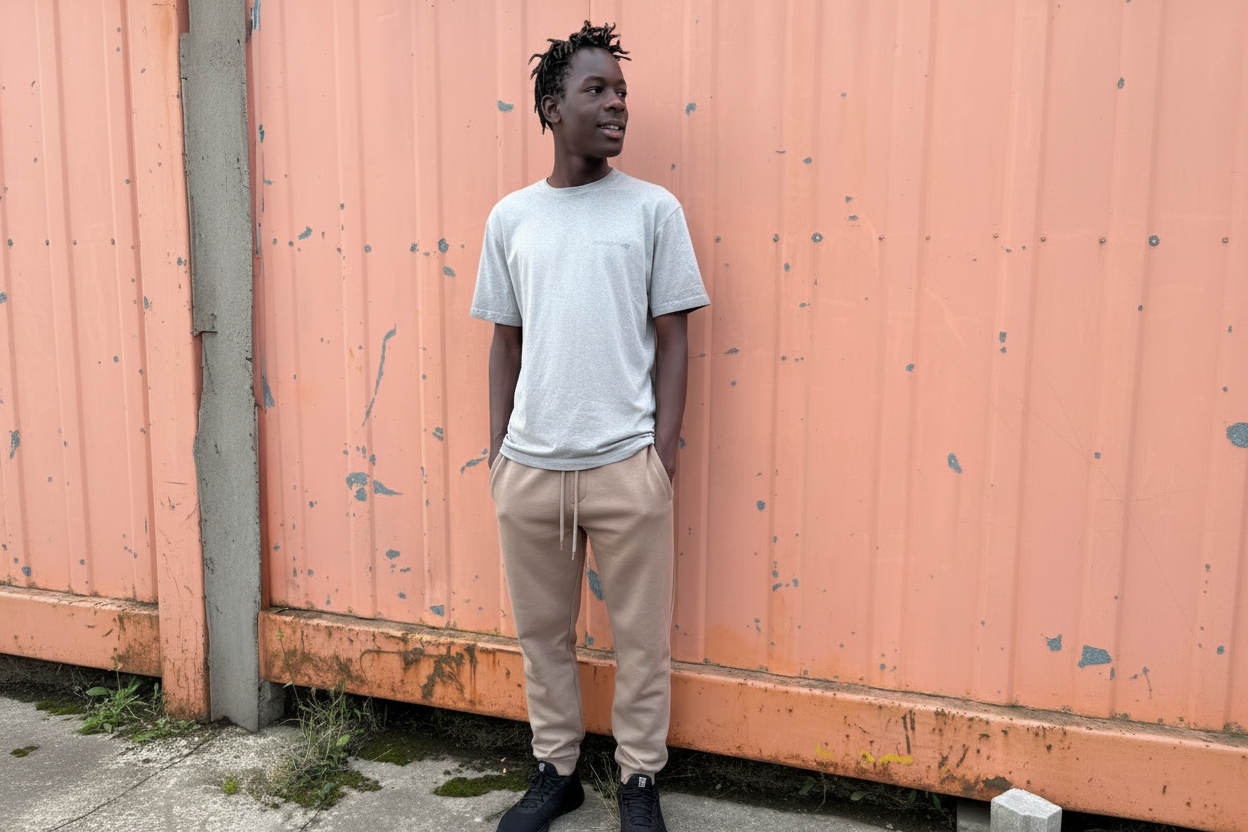 Goodjogger Jogging Pants Loose Fit Unisex Anthracite-Silver