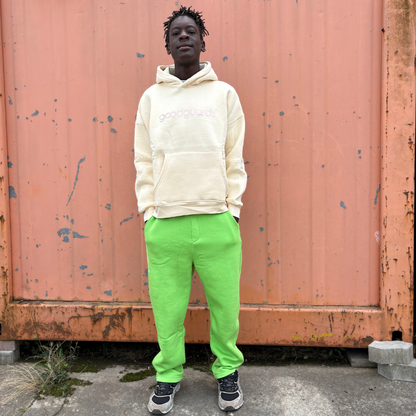 Goodjogger Jogginghose Loose Fit unisex gras-creme