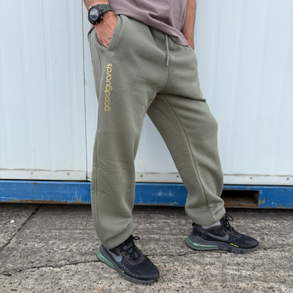Goodjogger Jogginghose Loose Fit unisex oliv-gold
