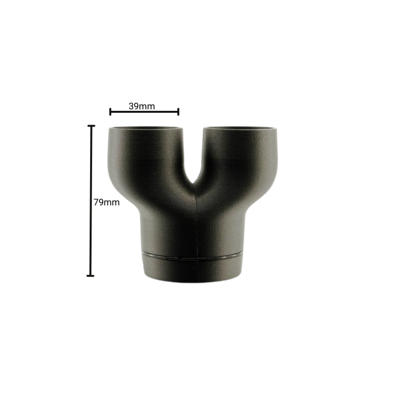 Schlauchadapter 2x 40mm für Truma Luftausströmer