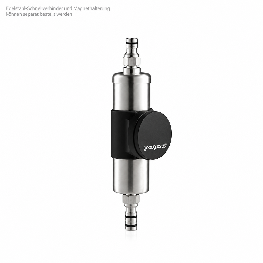 Füllguard – High-Quality V4A Stainless Steel Sediment Filter for Fresh Water Tank Filling
