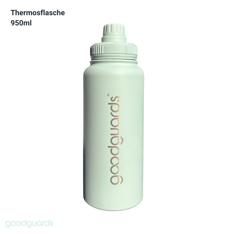 Goodbottle Big Thermos Bottle 0.95 L with Magnetic Phone Holder