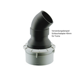 Winkeladapter 40mm 45° für Truma Luftausströmer