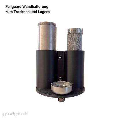 Wandhalterung für Füllguard/Befüllfilter zur Aufbewahrung und Trocknung