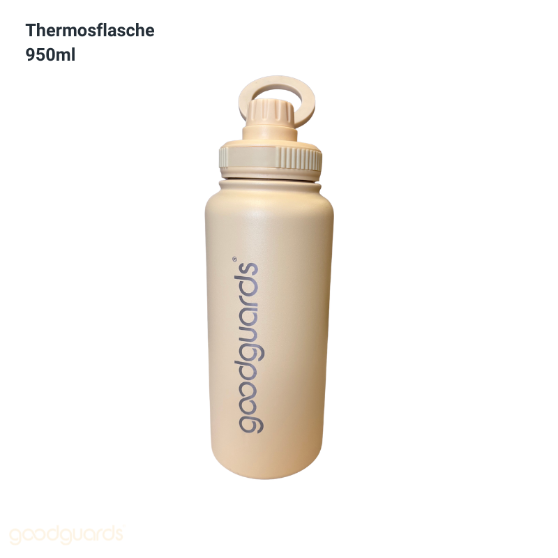 Goodbottle Big Thermos Bottle 0.95 L with Magnetic Phone Holder