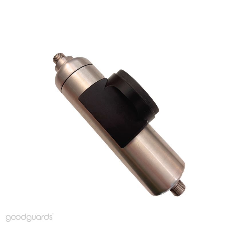Magnettafel / Haftgrund rund 7,4cm für Füllguard "Black Edition" STYYL - super flach - ideal fürs Lagern des Füllguards oder Markisenmagnete am Van, Camper, Wohnmobil und Wohnwagen uvm.