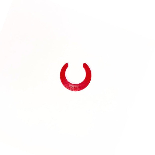 Sicherungsring/Klemme, 12 mm blau/rot