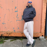 Goodhood Oversized Hoodie washedblack-olive unisex Kapuzenpullover