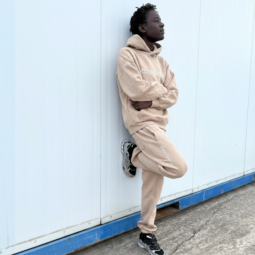 Goodjogger Jogging Pants Loose Fit Unisex Anthracite-Silver