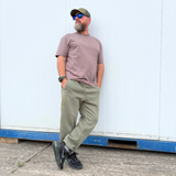 Goodjogger Jogging Pants Loose Fit unisex olive gold