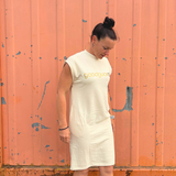 Gooddress Cream (Poncho Organic Cotton Dress) Beach Poncho