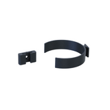 Mounting clip for 80 mm ventilation hoses