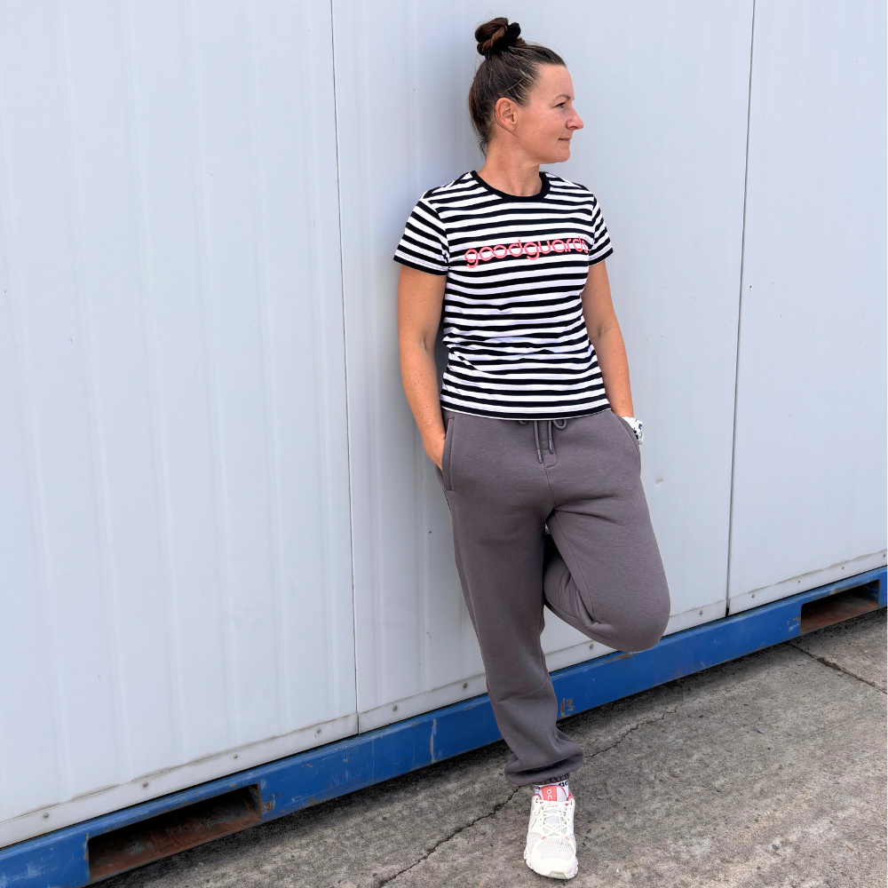 Goodjogger Jogging Pants Loose Fit Unisex Anthracite-Silver