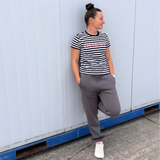 Goodjogger Jogging Pants Loose Fit Unisex Anthracite-Silver