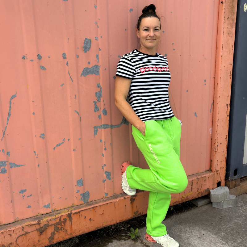Goodjogger Jogging Pants Loose Fit unisex grass-cream