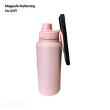 Goodbottle Big Thermos Bottle 0.95 L with Magnetic Phone Holder
