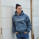 Goodhood Oversized Hoodie stormy-silver unisex Kapuzenpullover