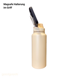 Goodbottle Big Thermos Bottle 0.95 L with Magnetic Phone Holder