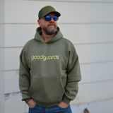 Goodhood Oversized Hoodie olive-lime unisex Kapuzenpullover