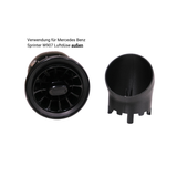 Luftdüsenadapter Sprinter W907 aussen