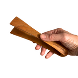 Küchen-Zange Handmade aus Teak Wurzel-Holz langlebig - upcycling Woodenthinxx