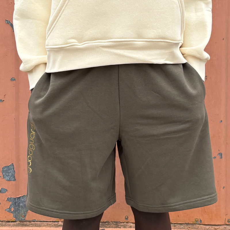 Goodshorts Jogginghose Loose Fit unisex oliv-gold