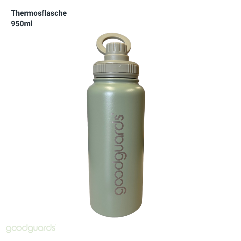 Goodbottle Big Thermos Bottle 0.95 L with Magnetic Phone Holder